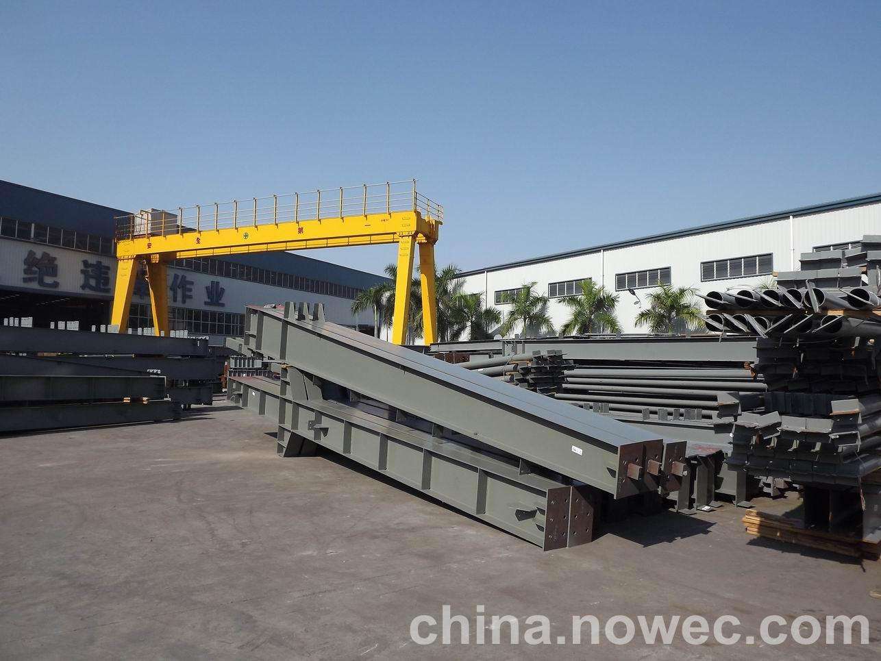 延安网架工程中的分条（分块）吊装法